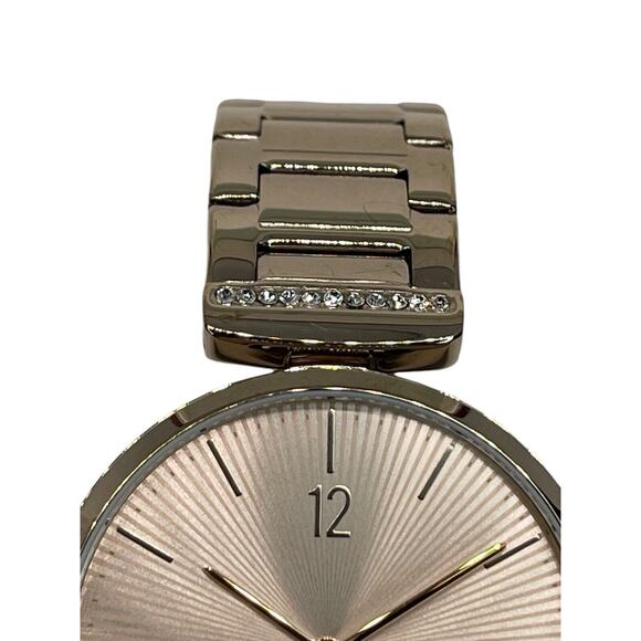 Tommy Hilfiger Rose Gold Tone Bracelet Watch Stainless Steel Crystal Chic (Aria) - Picture 8 of 16